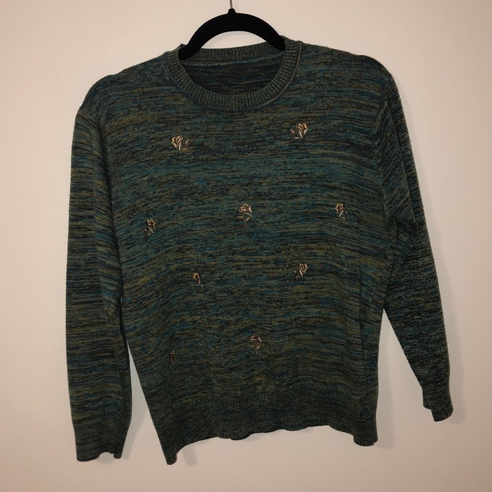 long sleeve vintage sweater